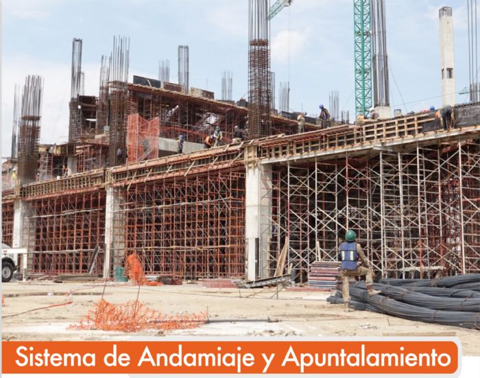 Andamios, Apuntalamiento, Pies Derechos - Construidea®